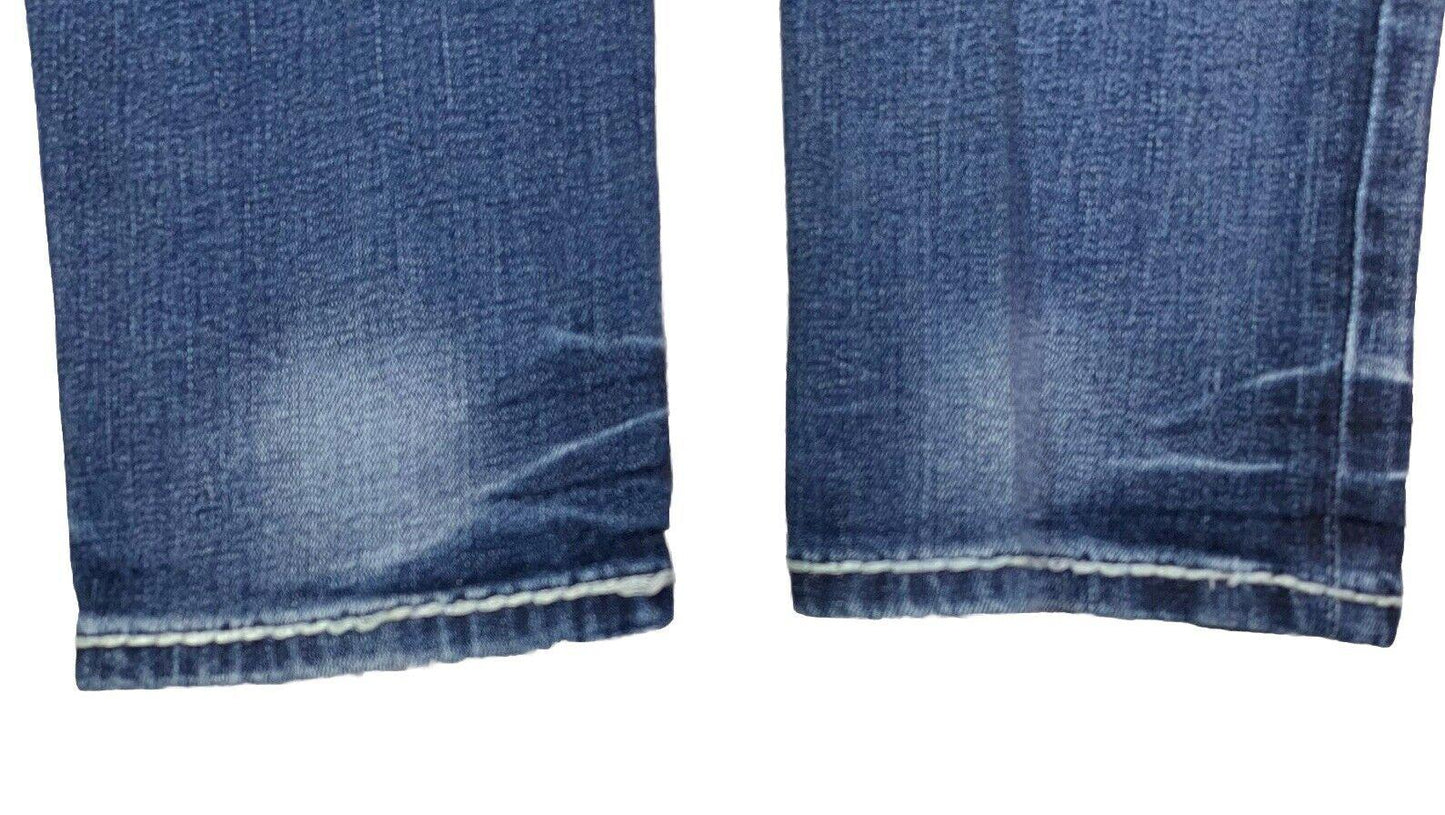 Rock Revival Women's Jeans Size 27 Bold Stitch Cowboy Pocket