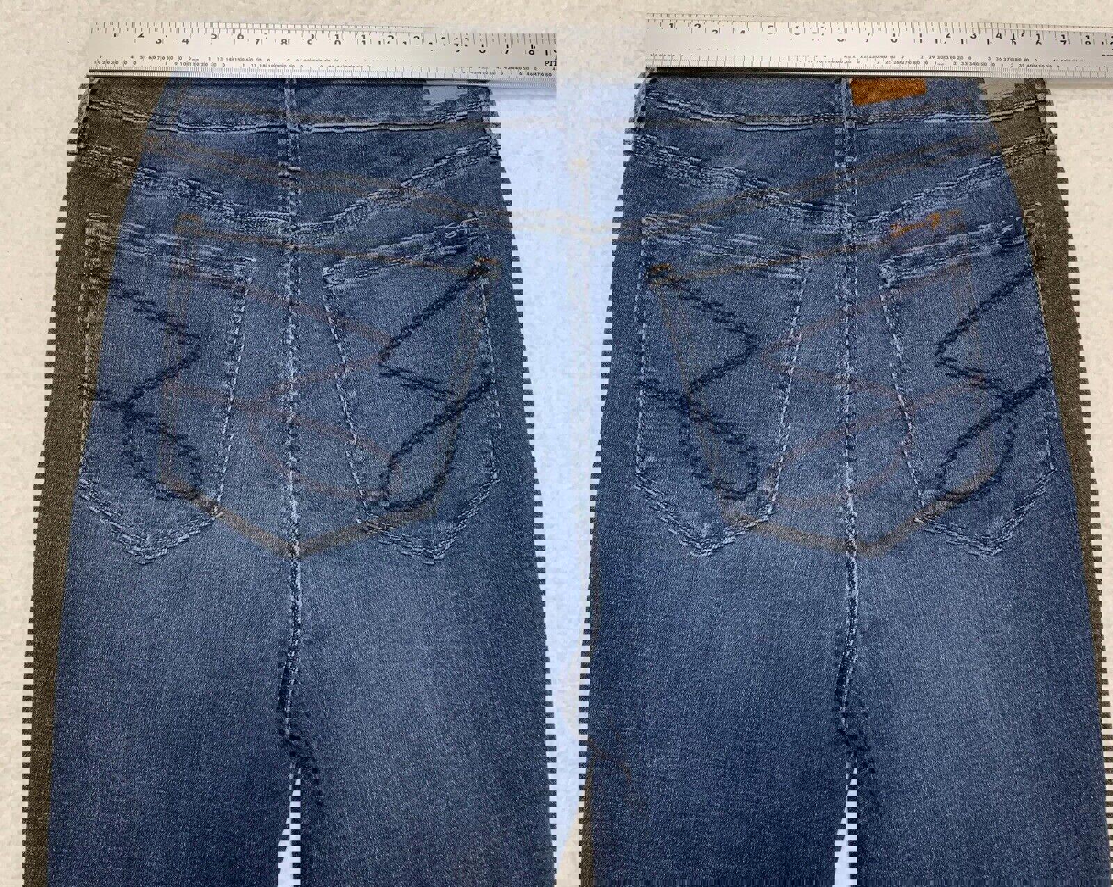 Vaqueros ajustados de tiro ultraalto Seven7 Metro