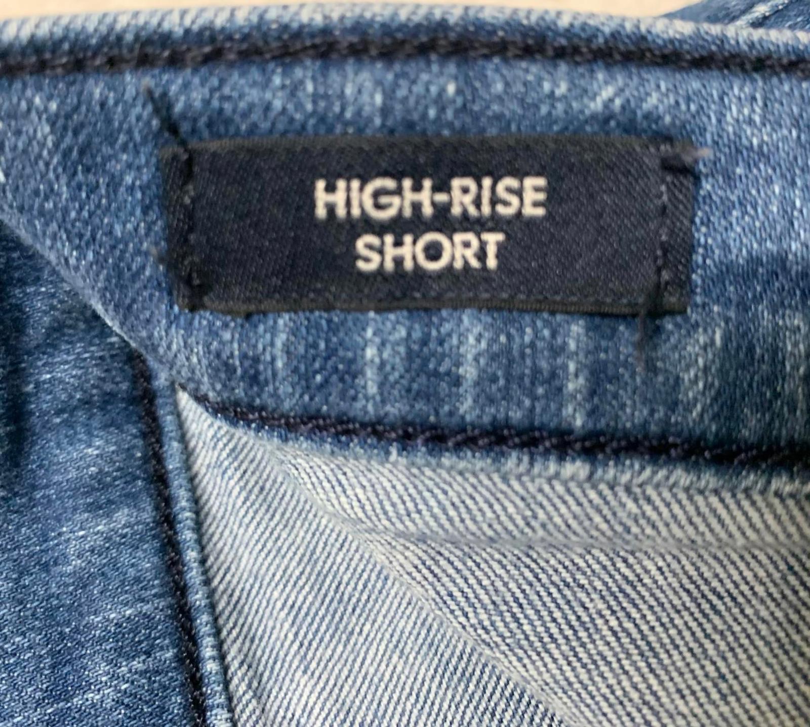 Shorts vaqueros de cintura alta con botones y bragueta de J. Crew para mujer, talla 29