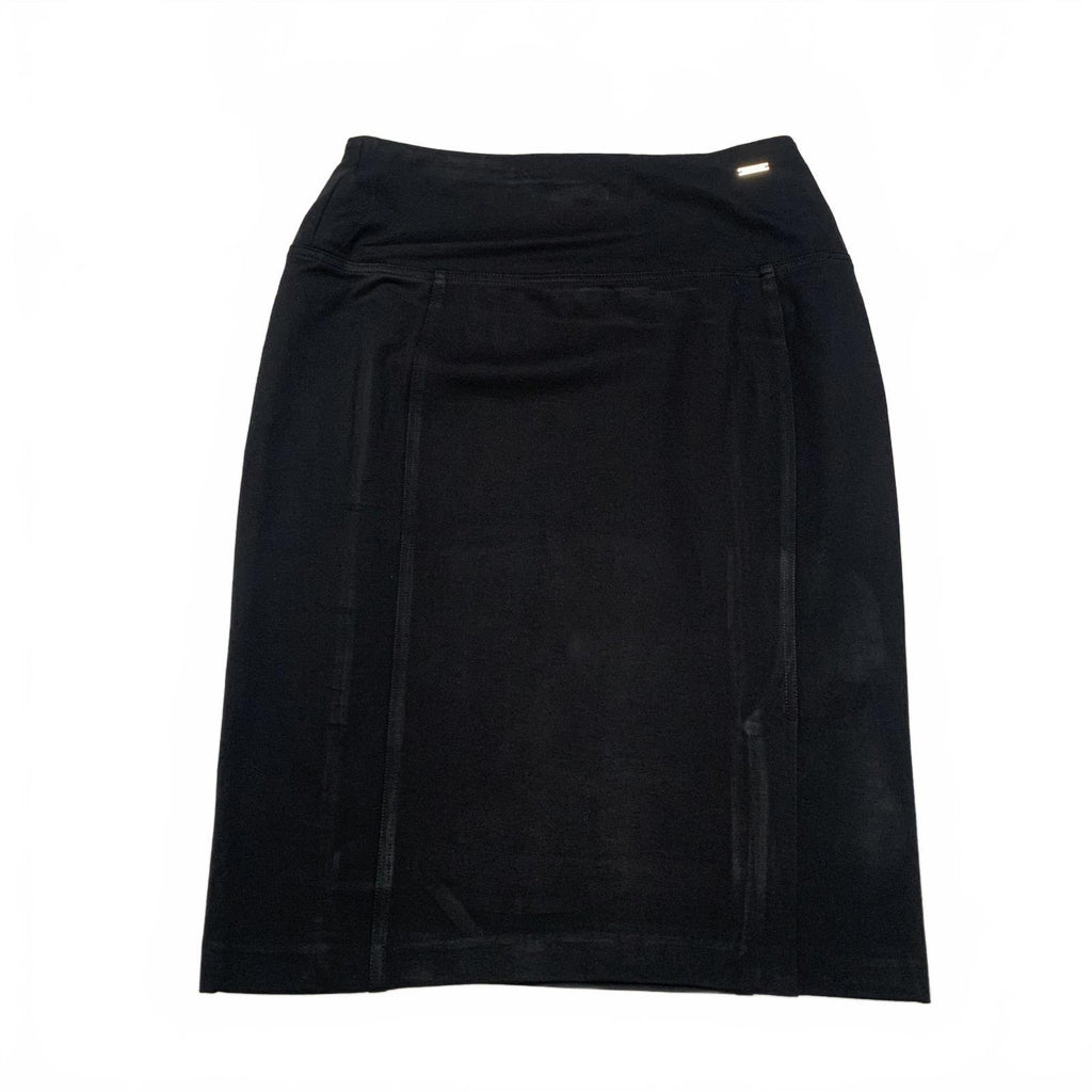 Falda tubo elegante negra de Ivanka Trump para mujer, elástica, de 76 cm de cintura, sin cierres