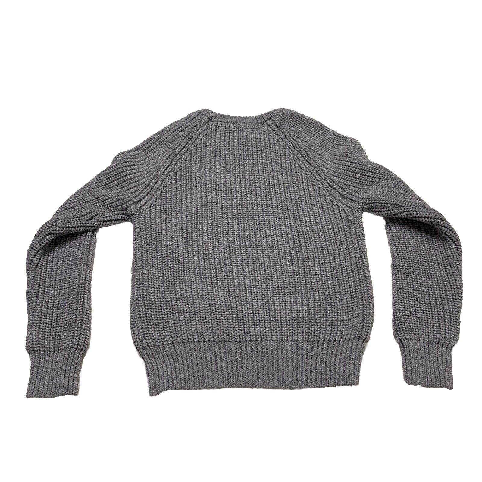 Suéter de punto ajustado Forever 21 para mujer, talla pequeña, gris