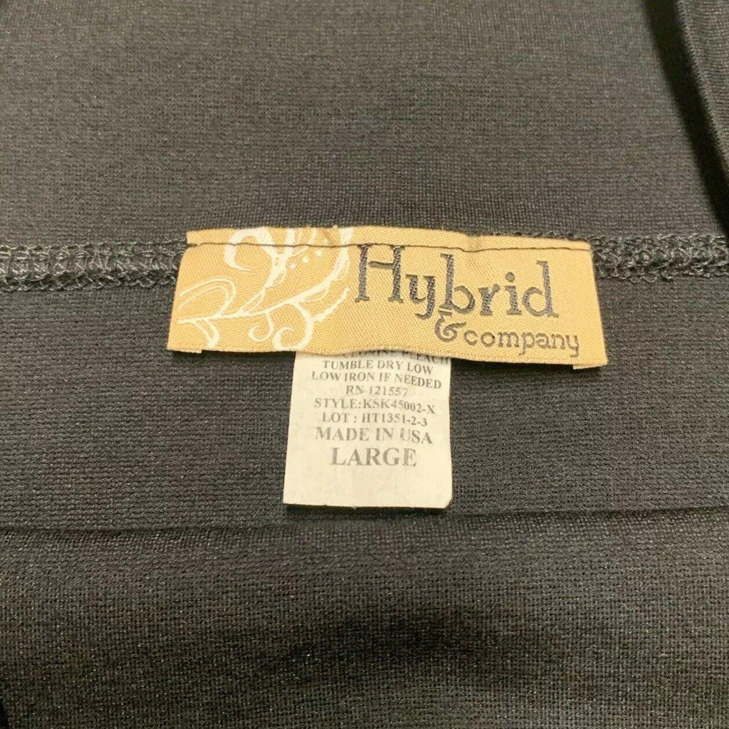 Falda larga negra de licra con corte tubo para mujer de Hybrid &amp; Company para oficina