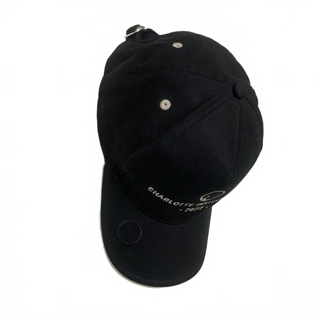 Gorra unisex negra de talla única del Charlotte Invitational 2022