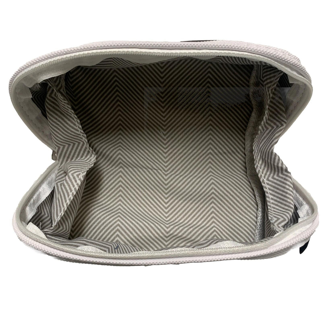 Saks Fifth Avenue Exclusively United Airlines Mini Toiletry Cosmetics Travel Bag