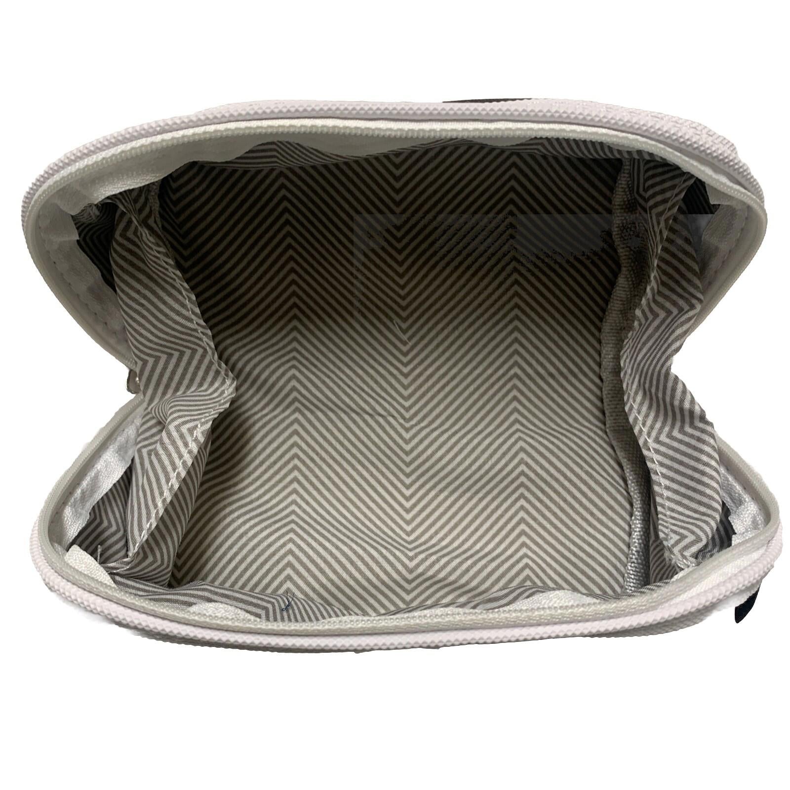 Saks Fifth Avenue Exclusively United Airlines Mini Toiletry Cosmetics Travel Bag