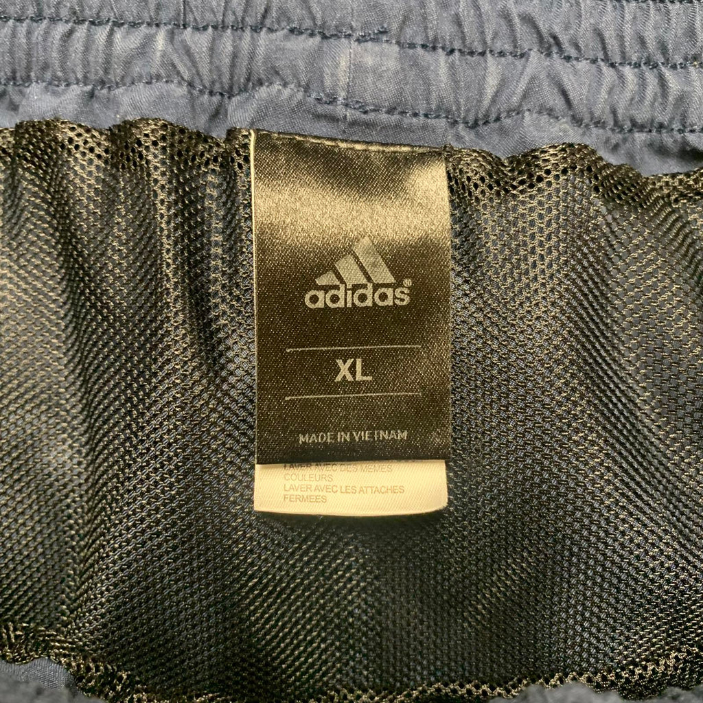 Bañador corto Adidas para hombre, talla XL, color azul marino, con forro (W33.5)