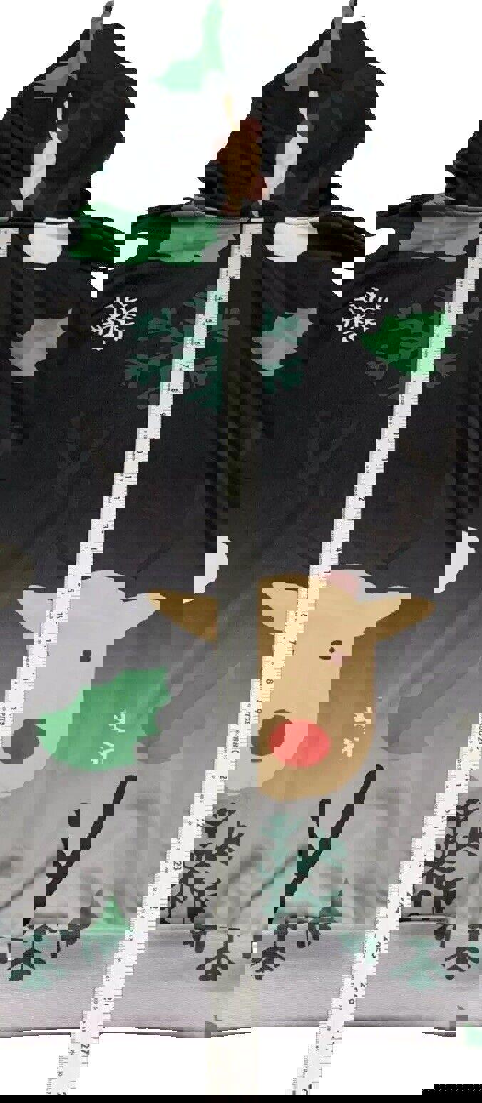 Suéter feo de esmoquin extragrande de John Hancock para hombre, sudadera navideña con capucha