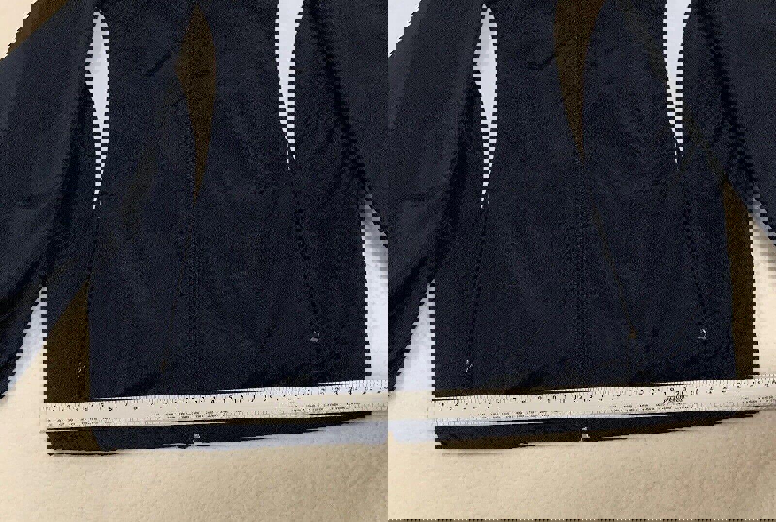 Chaqueta cortavientos con forro Holloway para hombre, talla L, azul marino, Sparta, hockey sobre hielo, cremallera completa