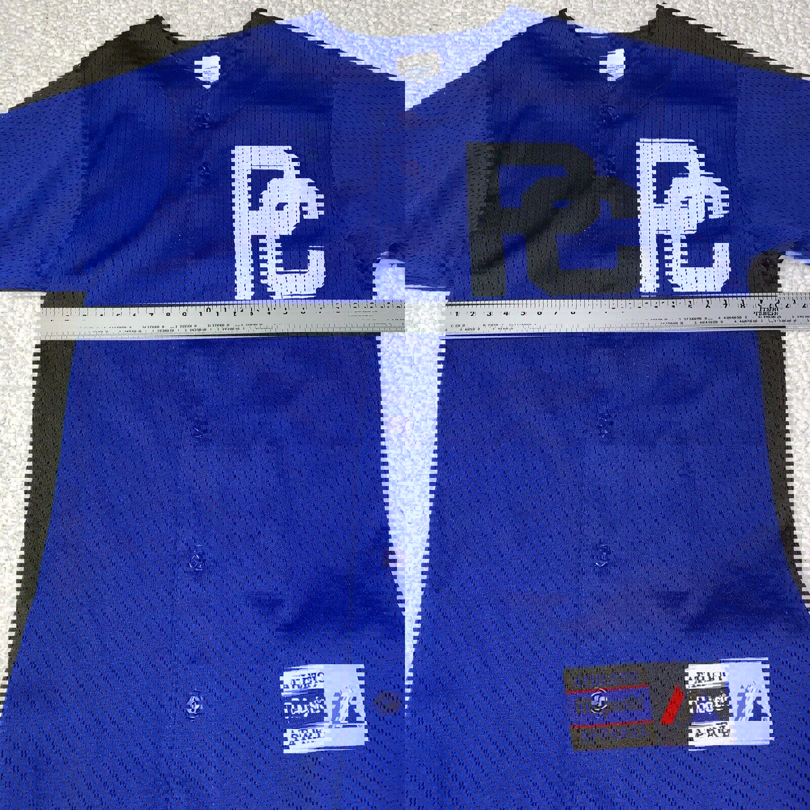 Camiseta deportiva Majestic Athletics para niños, talla pequeña