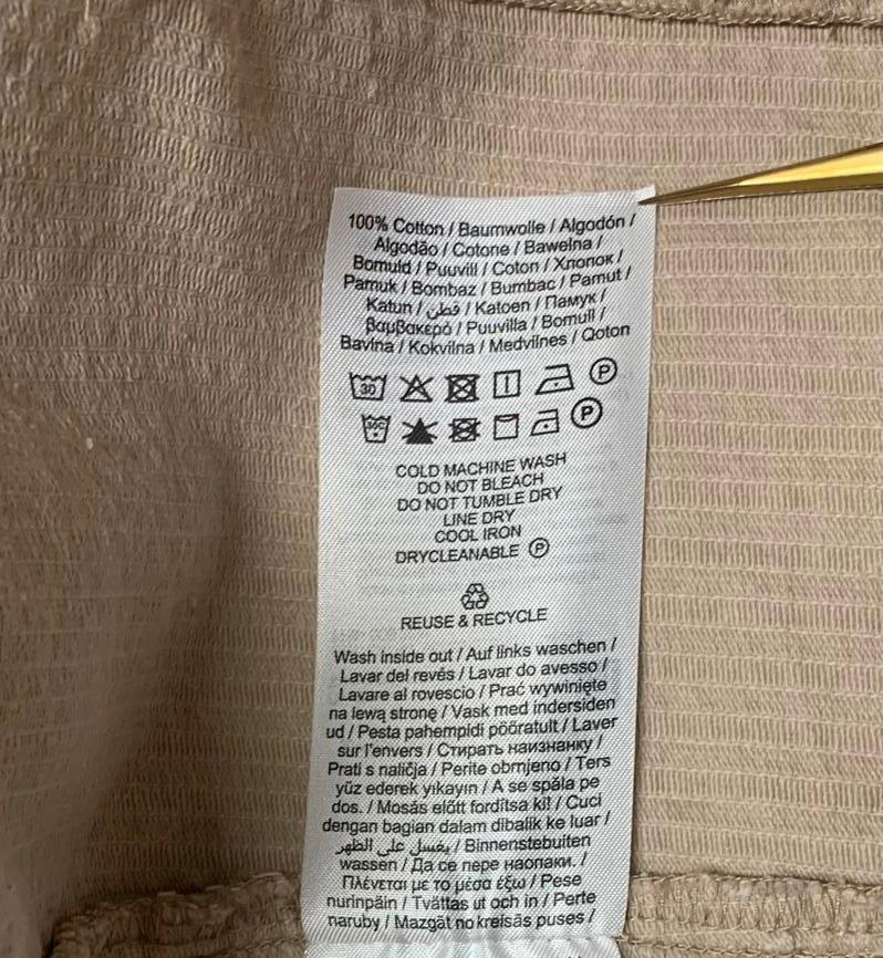 Chaqueta corta de pana beige Jacqueline de Yong para mujer, talla L/XL 42