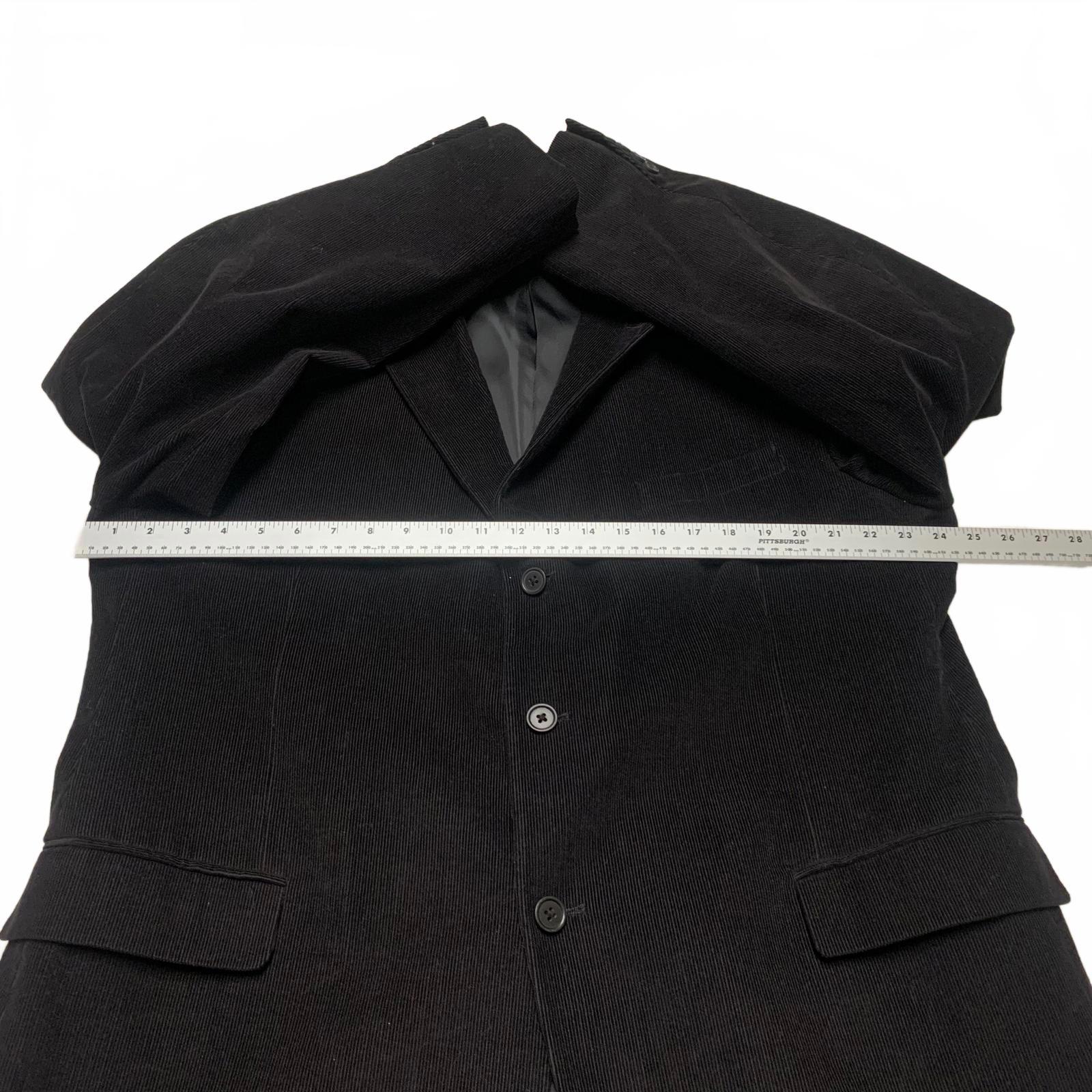 Linea UomoBlazer de pana negro 48L para hombre