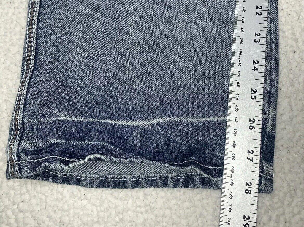 Bota vaquera negra premium azul para hombre talla 34/30