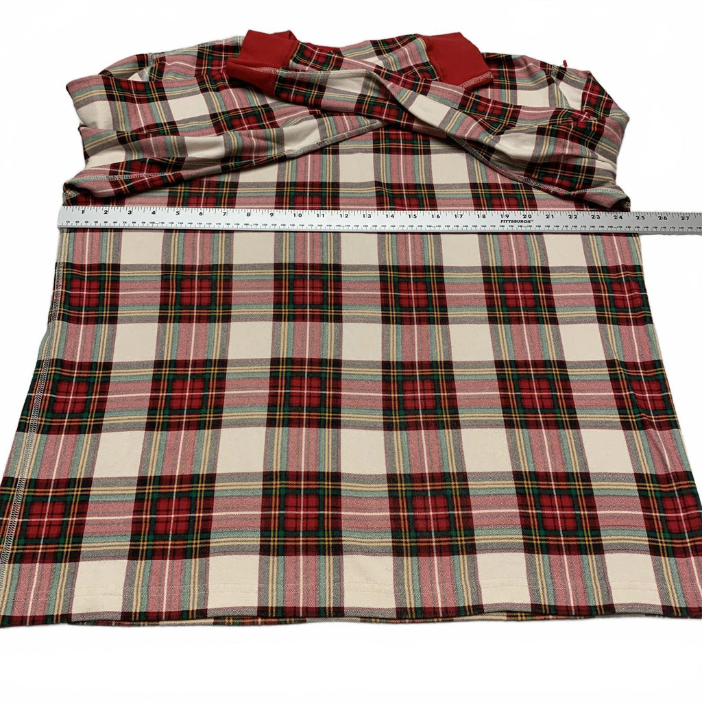 Camisa de manga larga a cuadros rojos de Hanna Andersson, talla XXL, para mujer, de algodón orgánico