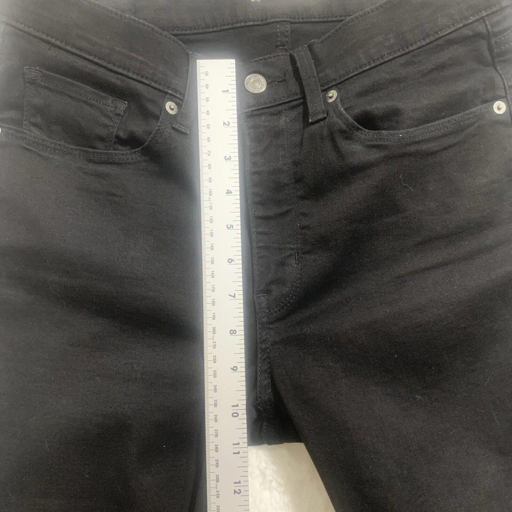 Vaqueros Levi Strauss para mujer, 10L, negro, ancho 30 x 32 L, clásico