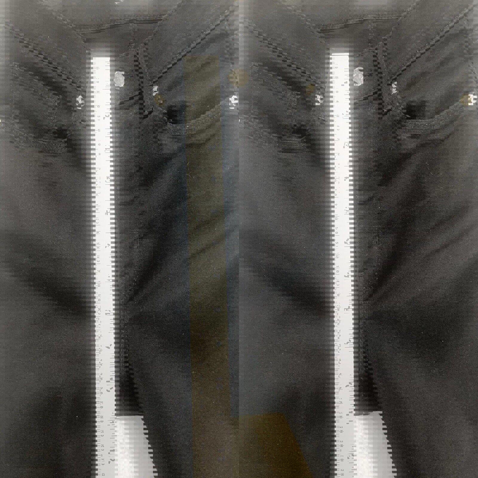 Vaqueros Levi Strauss para mujer, 10L, negro, ancho 30 x 32 L, clásico