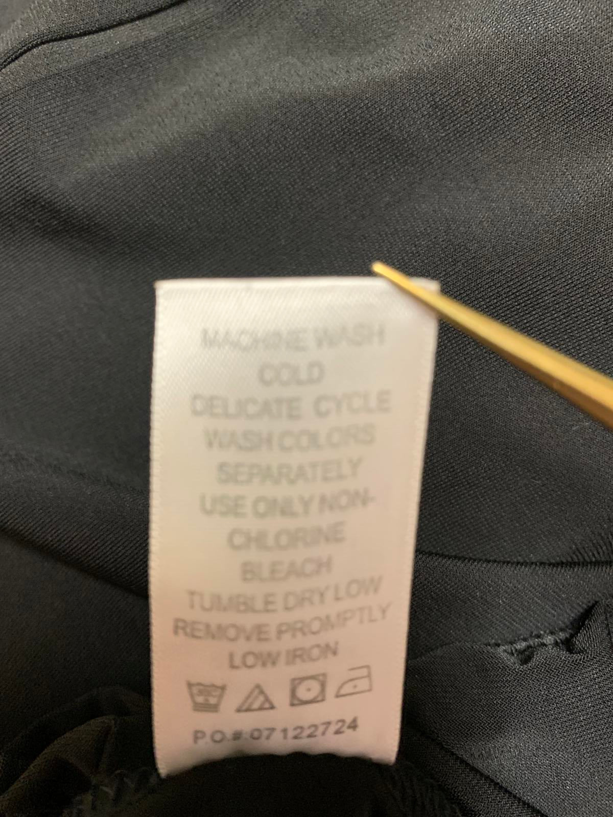 Capris negros de Jessica London para mujer, talla 30/32, cintura de 49"