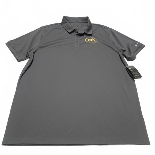 Nike Dri-FIT Gray Polo Shirt with MK Illumination Logo