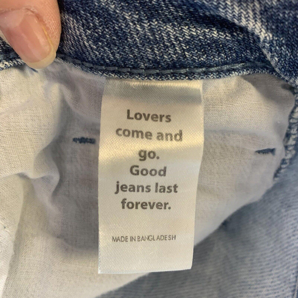 Vaqueros boyfriend PacSun de los años 90, talla 29, denim azul bicolor