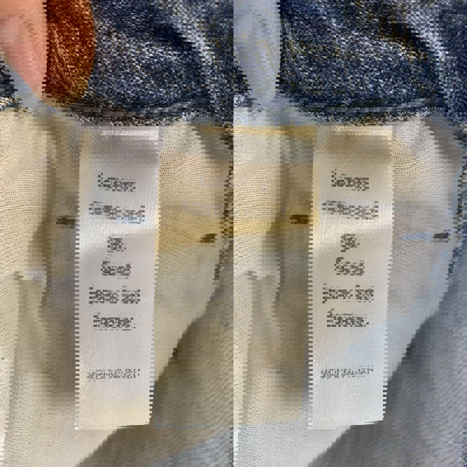 Vaqueros boyfriend PacSun de los años 90, talla 29, denim azul bicolor