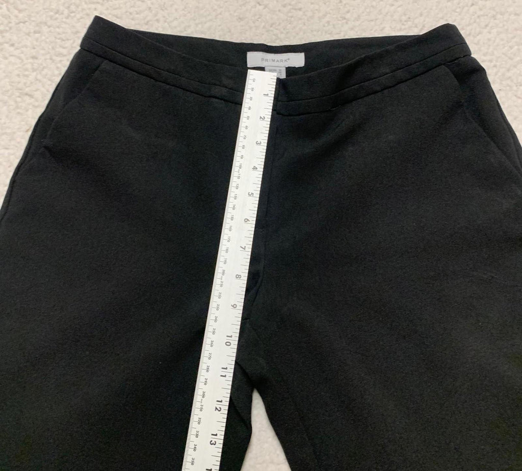 Pantalones negros Primark para mujer, talla 6, ancho 30 x largo 31,5
