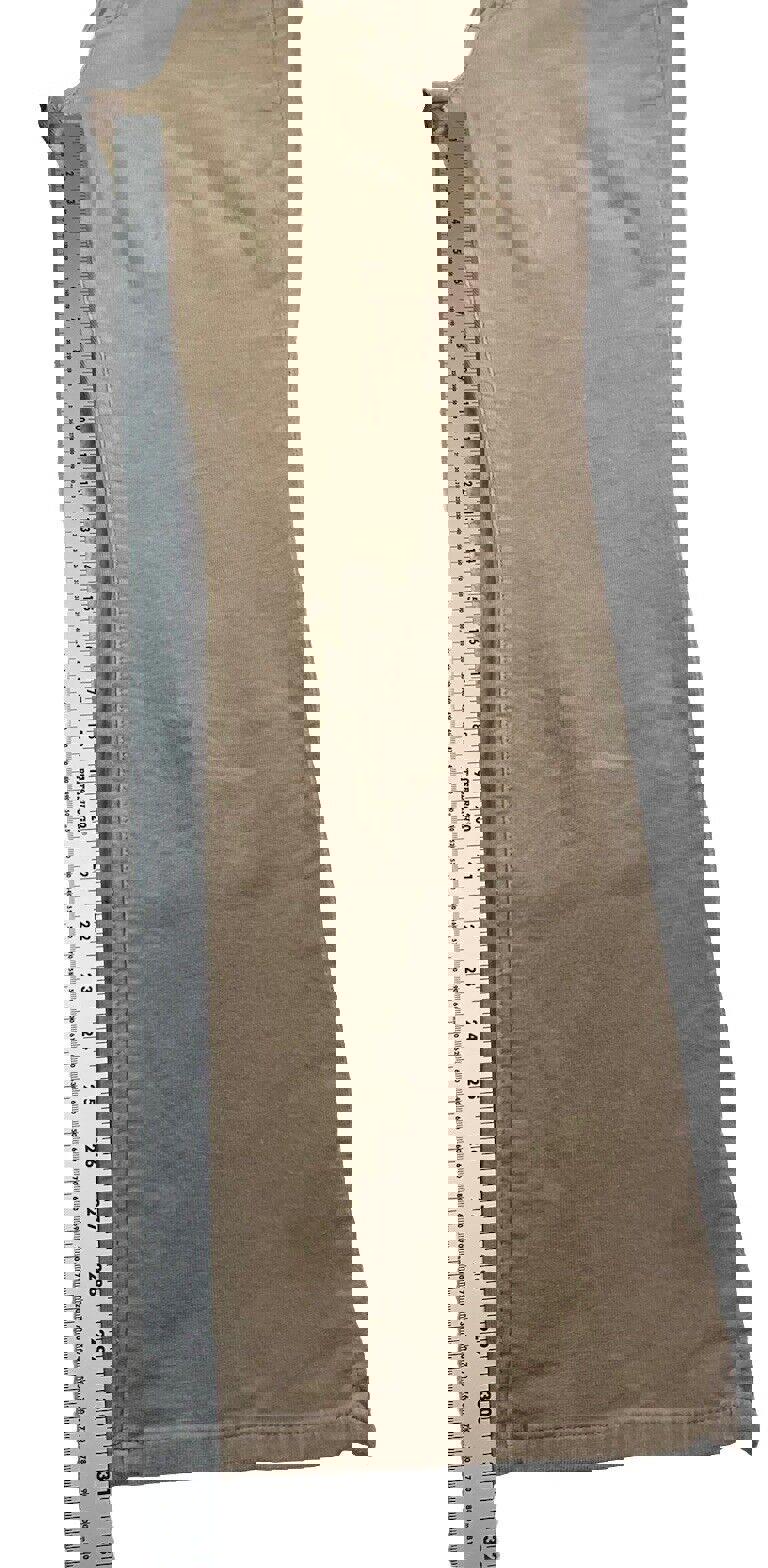 Pantalones vaqueros de pana LRL Ralph Lauren para mujer, talla 10, color tostado