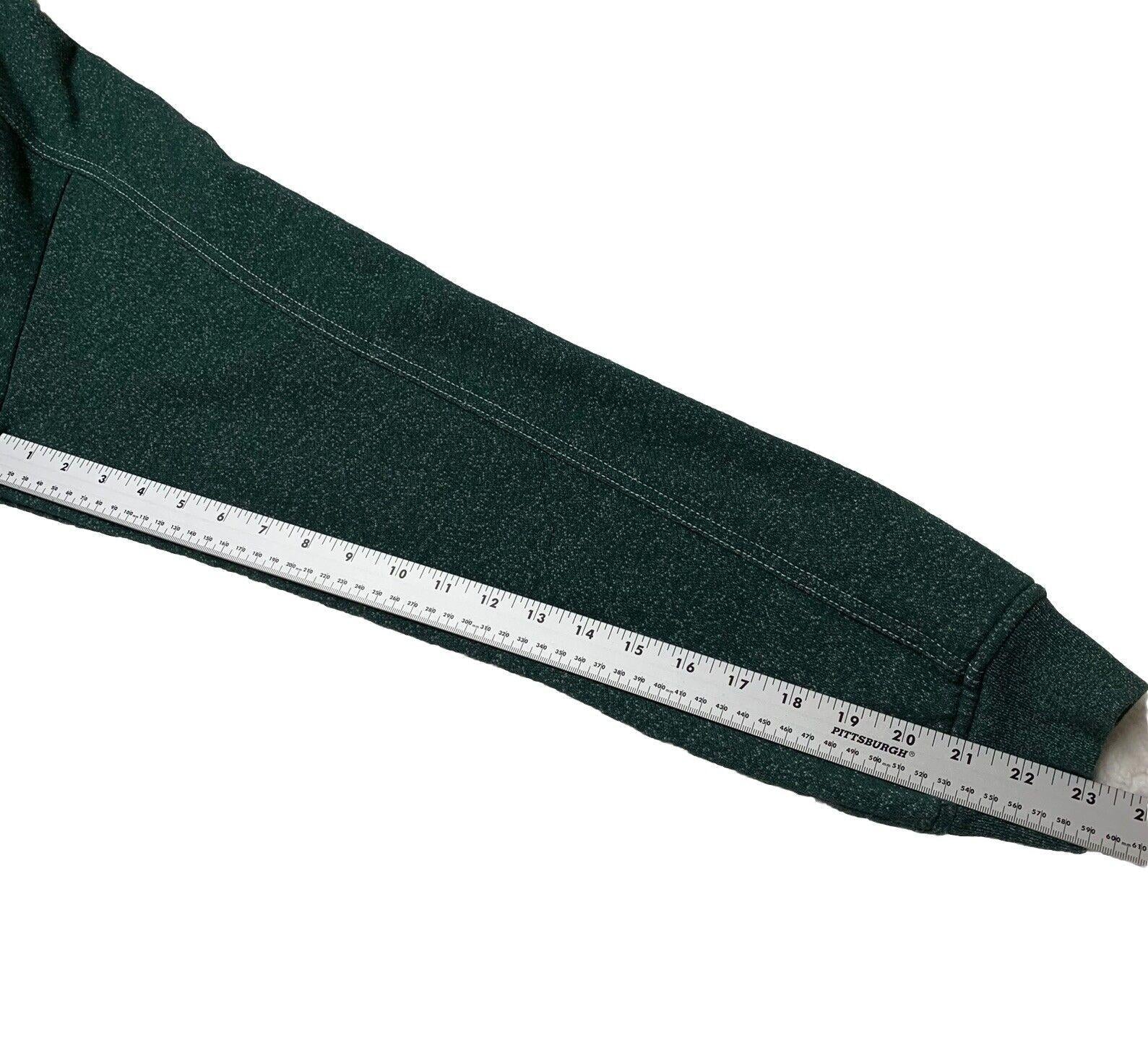 Reebok On Field New York NFL Men's M Green Hoodie Sweatshirt Full Zip