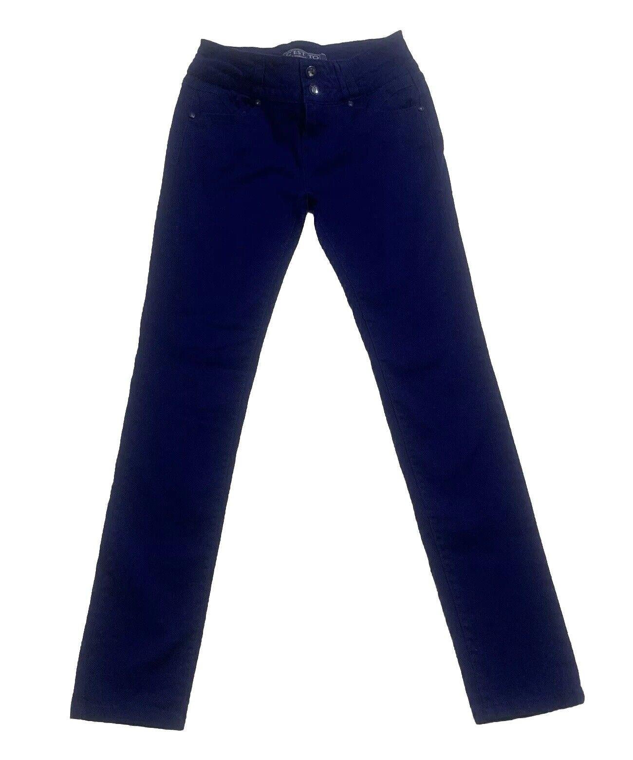 C est Toi Jeans para mujer talla 7 azul juvenil Royal Denim