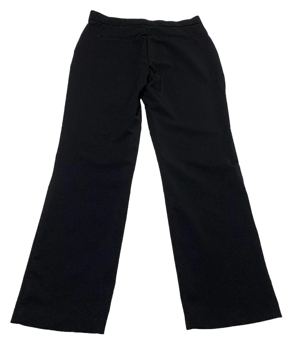 Pantalones negros de pierna recta Jules &amp; Leopold para mujer, talla mediana