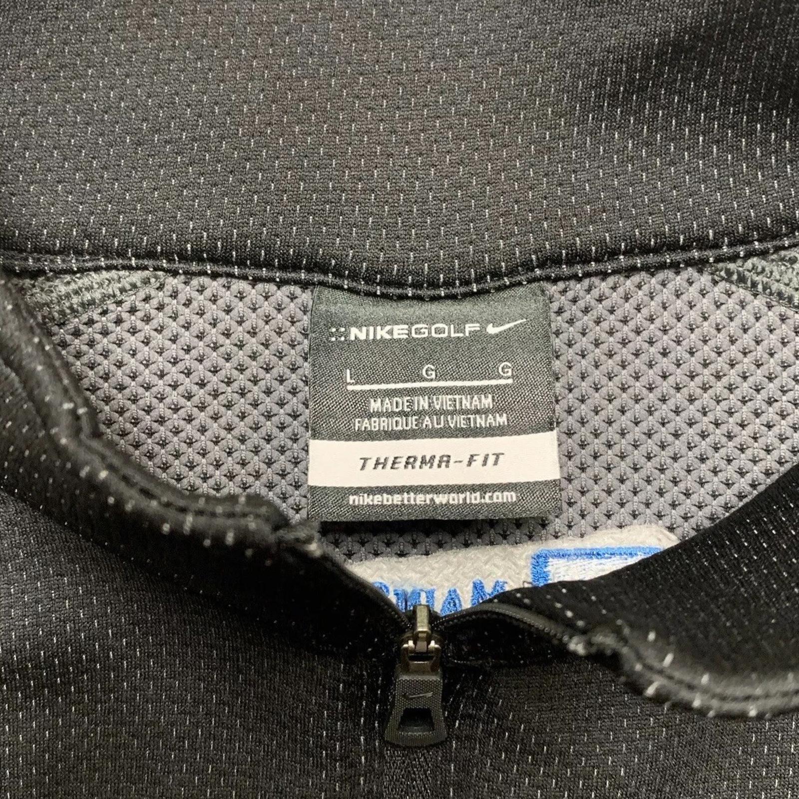 Suéter Nike Golf Therma Fit para hombre, talla L, jaspeado, con cremallera de 1/4, NY Life