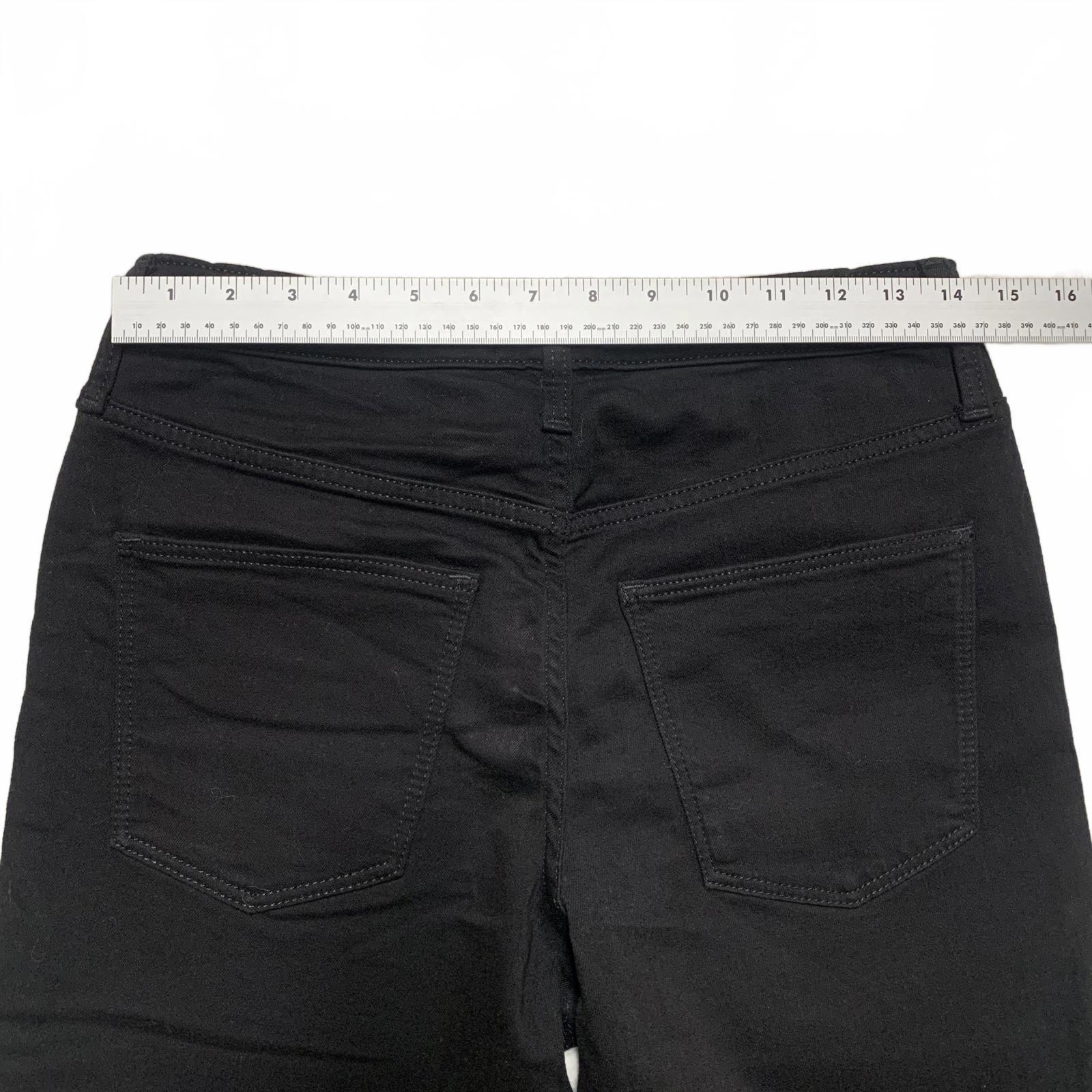 Vaqueros de mujer Universal Thread negros talla 4/27R W28x 27L (real)