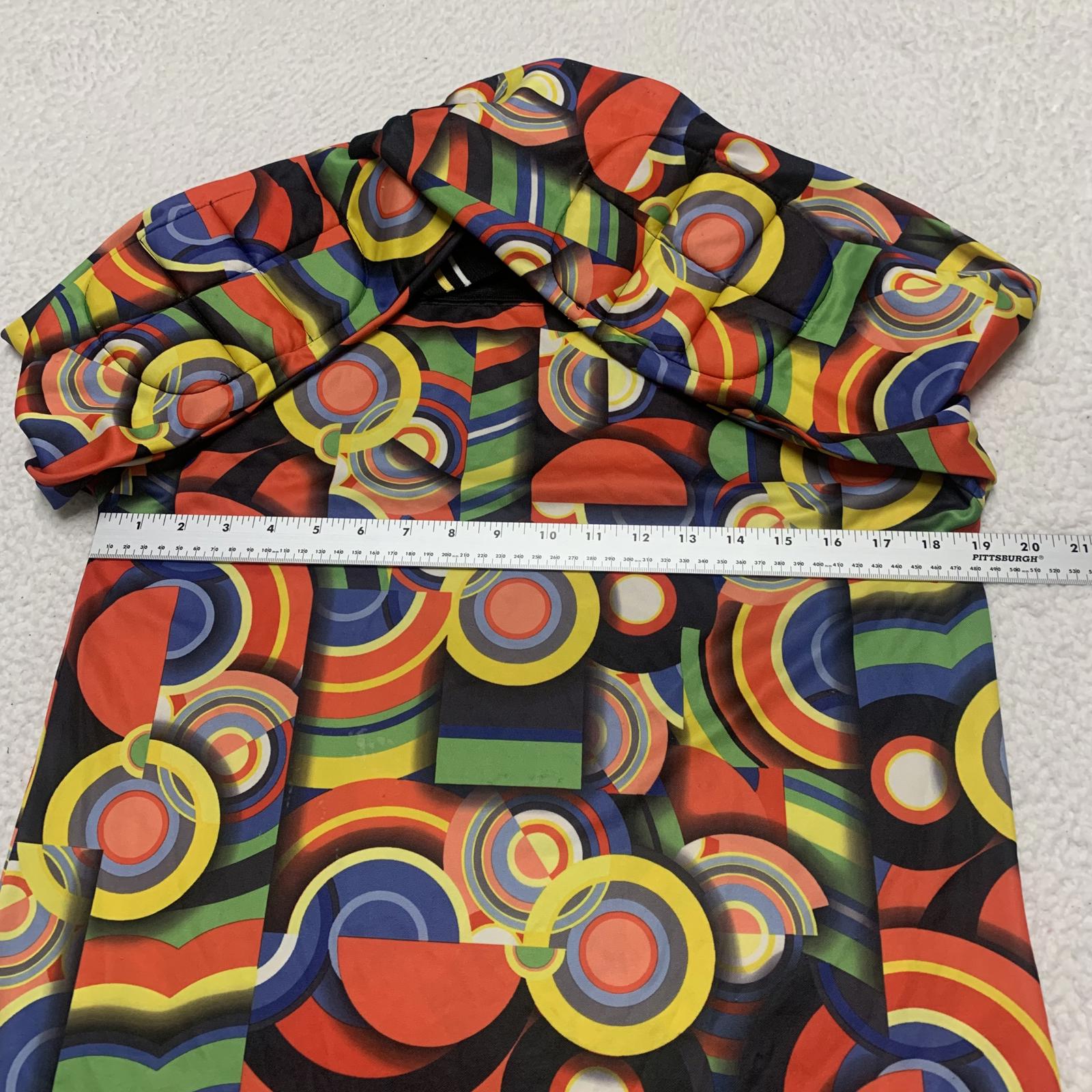 Camiseta de fútbol vintage High 5 Sports, manga larga, talla grande, juvenil, con estampado abstracto