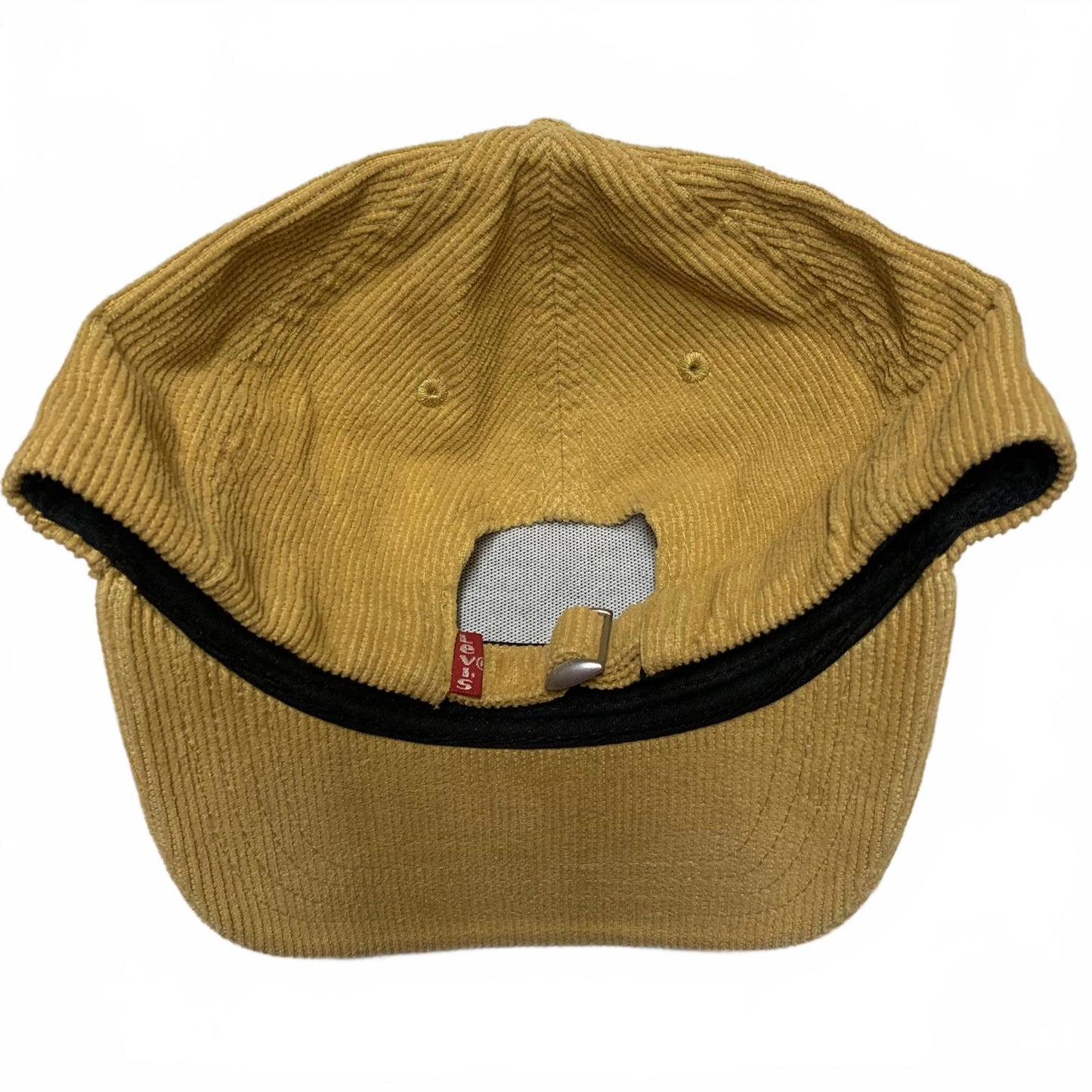 Levi's Men's Corduroy Hat  Mustard Yellow Mountain Patch