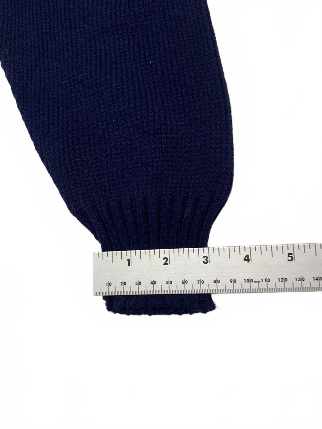 Suéter navideño azul marino USCO para hombre, talla XXL, con estampado festivo de Papá Noel