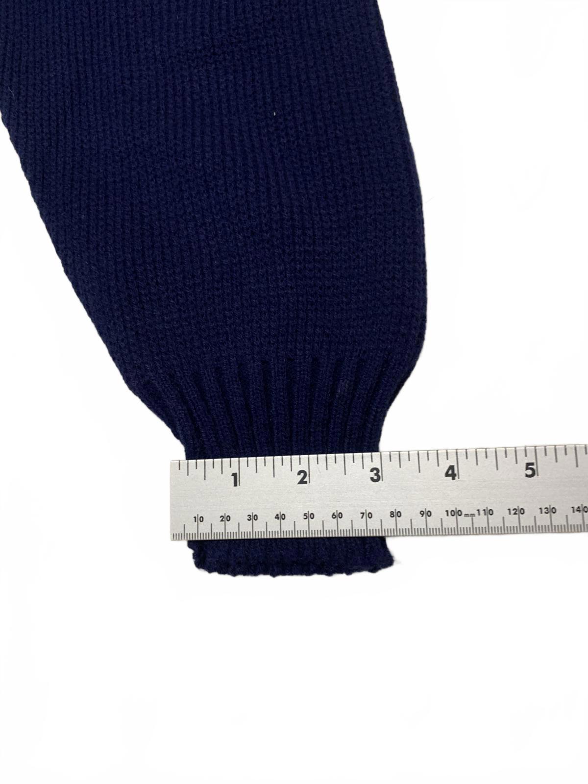 Suéter navideño azul marino USCO para hombre, talla XXL, con estampado festivo de Papá Noel