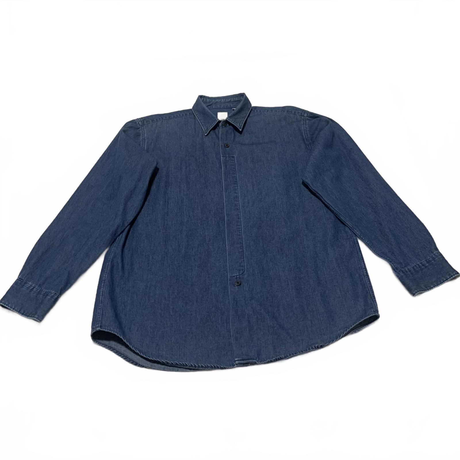Camisa vaquera clásica VTG de los años 90 de Bill Robinson para hombre, talla M, fabricada en Hong Kong.