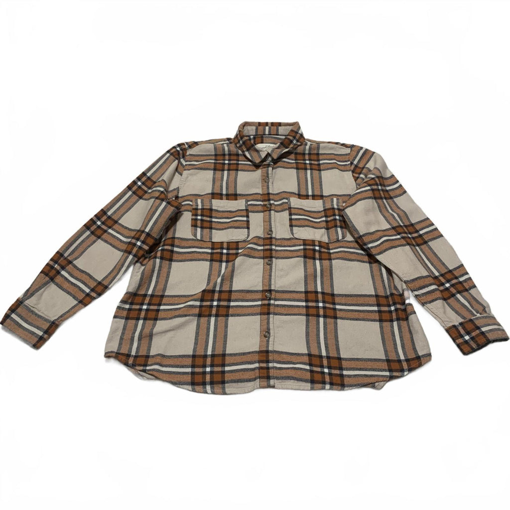 Camisa informal de manga larga a cuadros de Universal Thread para hombre, talla mediana