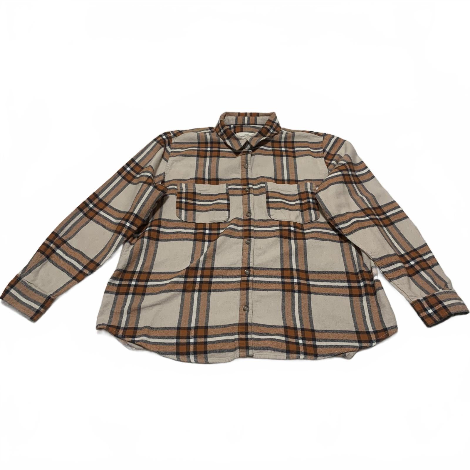 Camisa informal de manga larga a cuadros de Universal Thread para hombre, talla mediana