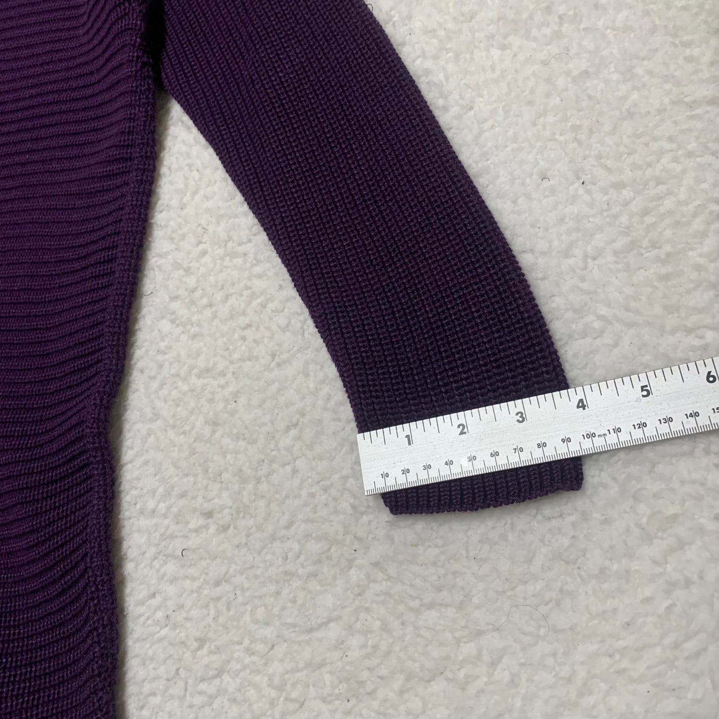 Ralph Lauren Women's Size 1X Purple Knit Sweater