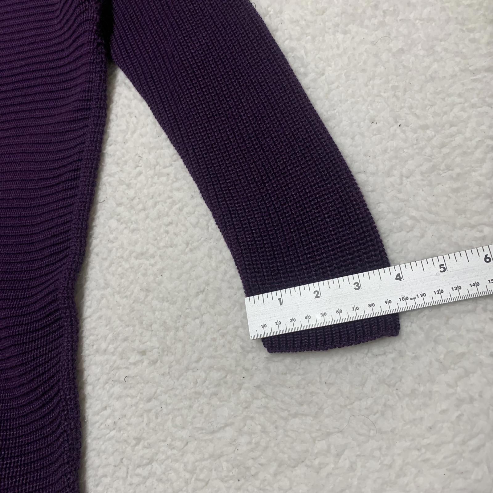 Suéter de punto morado Ralph Lauren para mujer, talla 1X