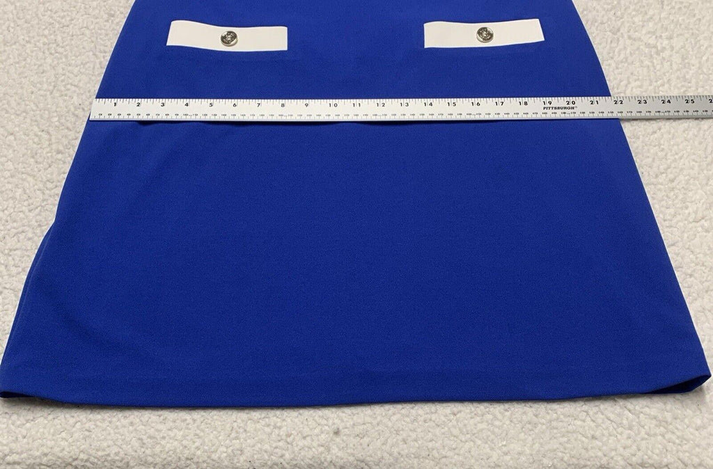 Vestido azul real de Tommy Hilfiger para mujer, talla 14