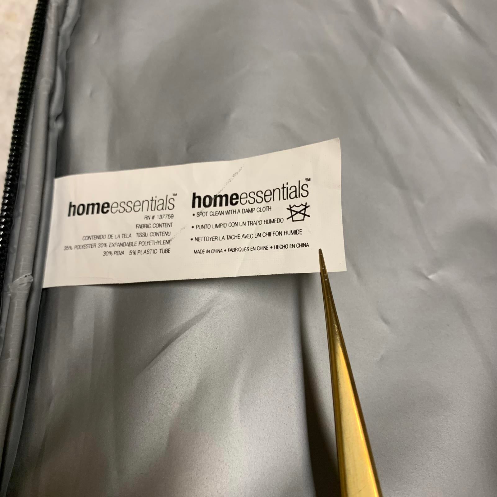 Bolsa para bandeja de comida caliente con diseño floral negro Home Essentials