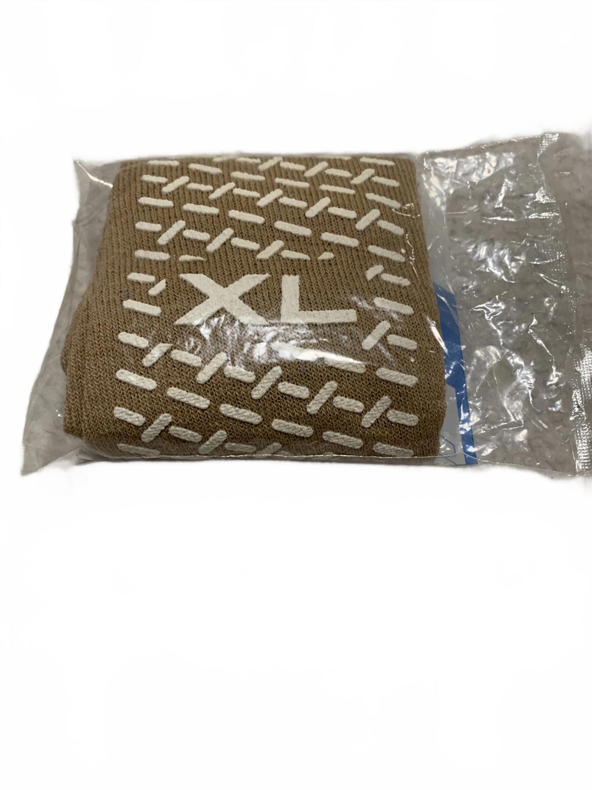 Pantuflas Medline de doble tirante, talla extragrande, color beige, lote de 5 pares