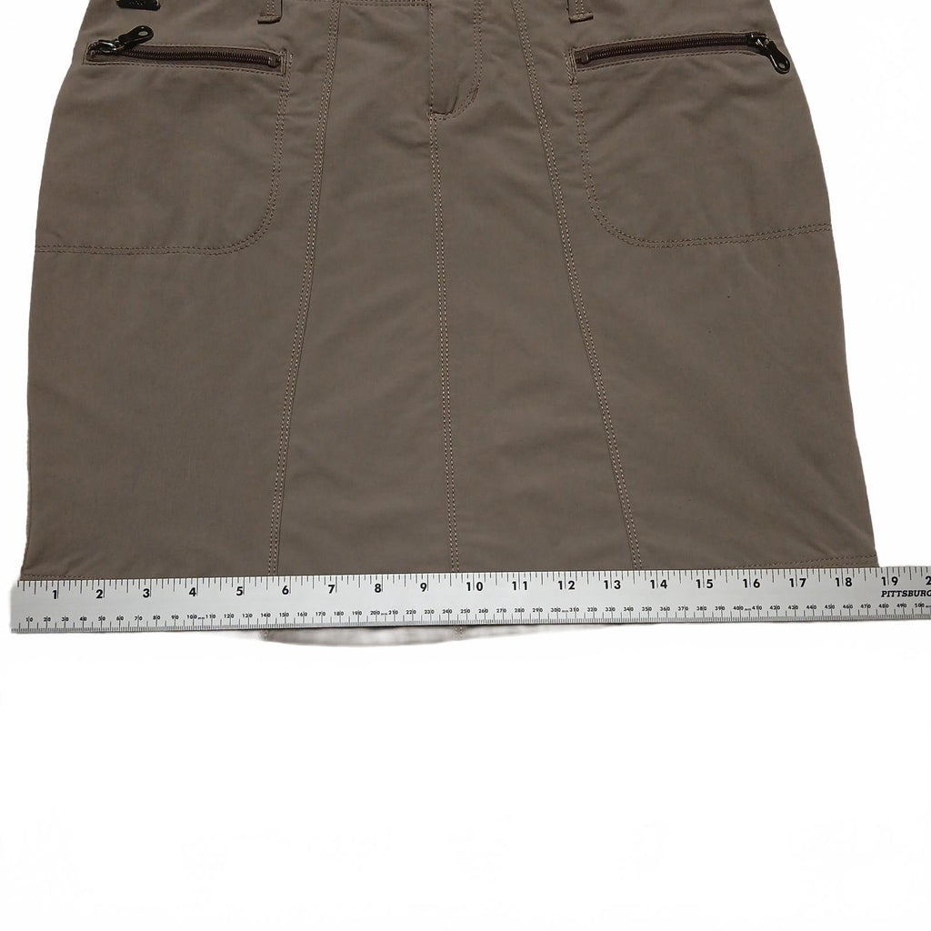 Falda informal Lole para mujer, talla 4, color caqui, para exteriores, camping, secado rápido, talla 30