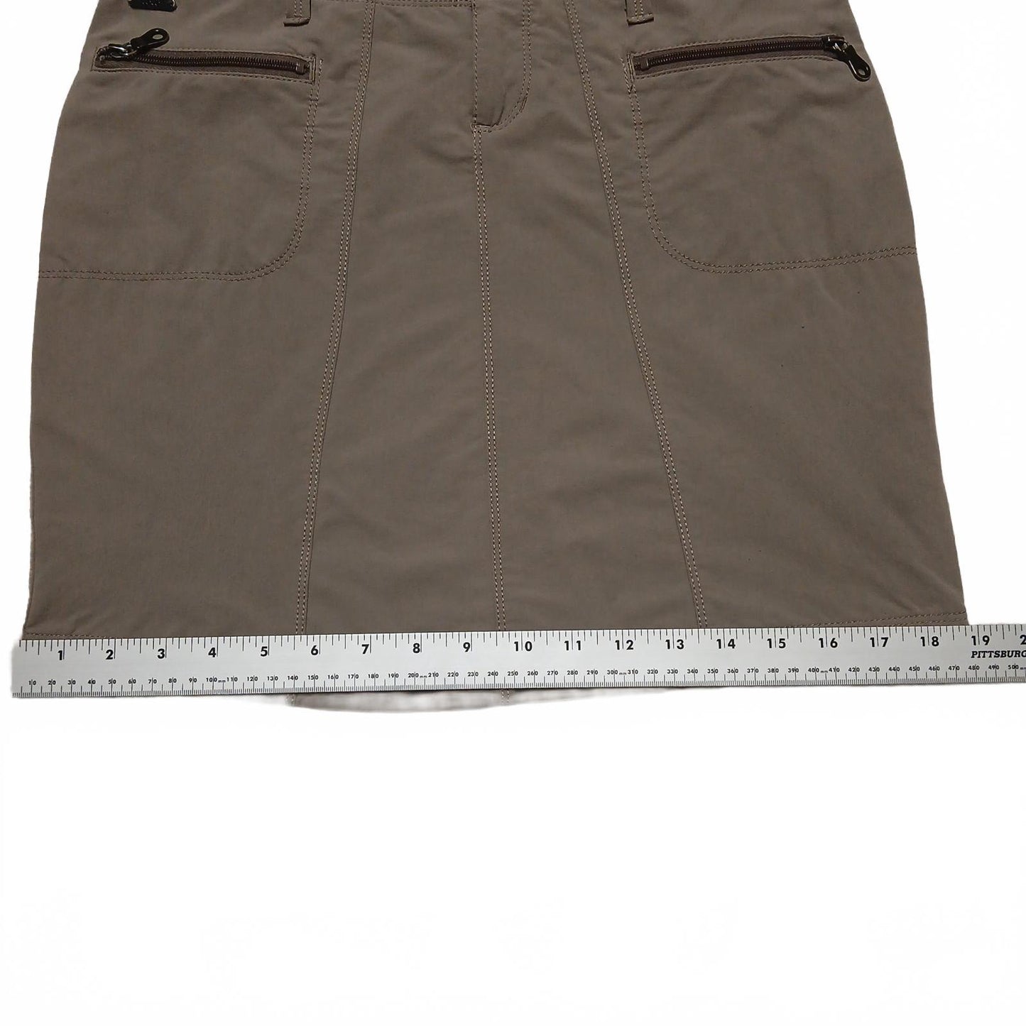 Lole Women's Sz 4 khaki Casual Skirt Outdoor Camping Wear Quick Dry W30