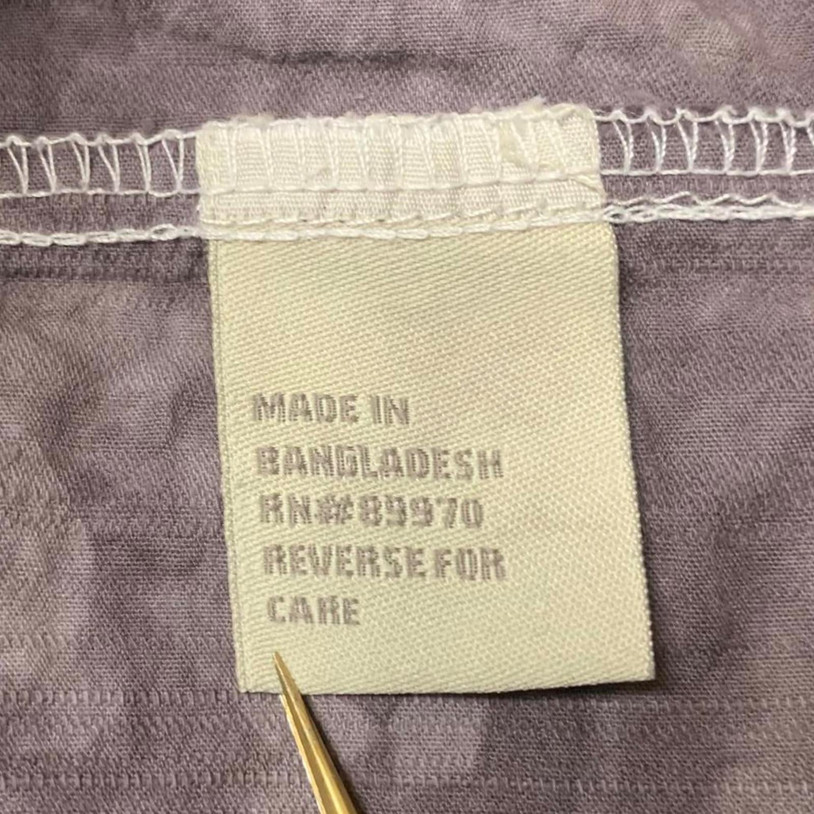 Camisa de noche de manga larga marrón con lavado ácido de Xtreme Couture para hombre, talla grande