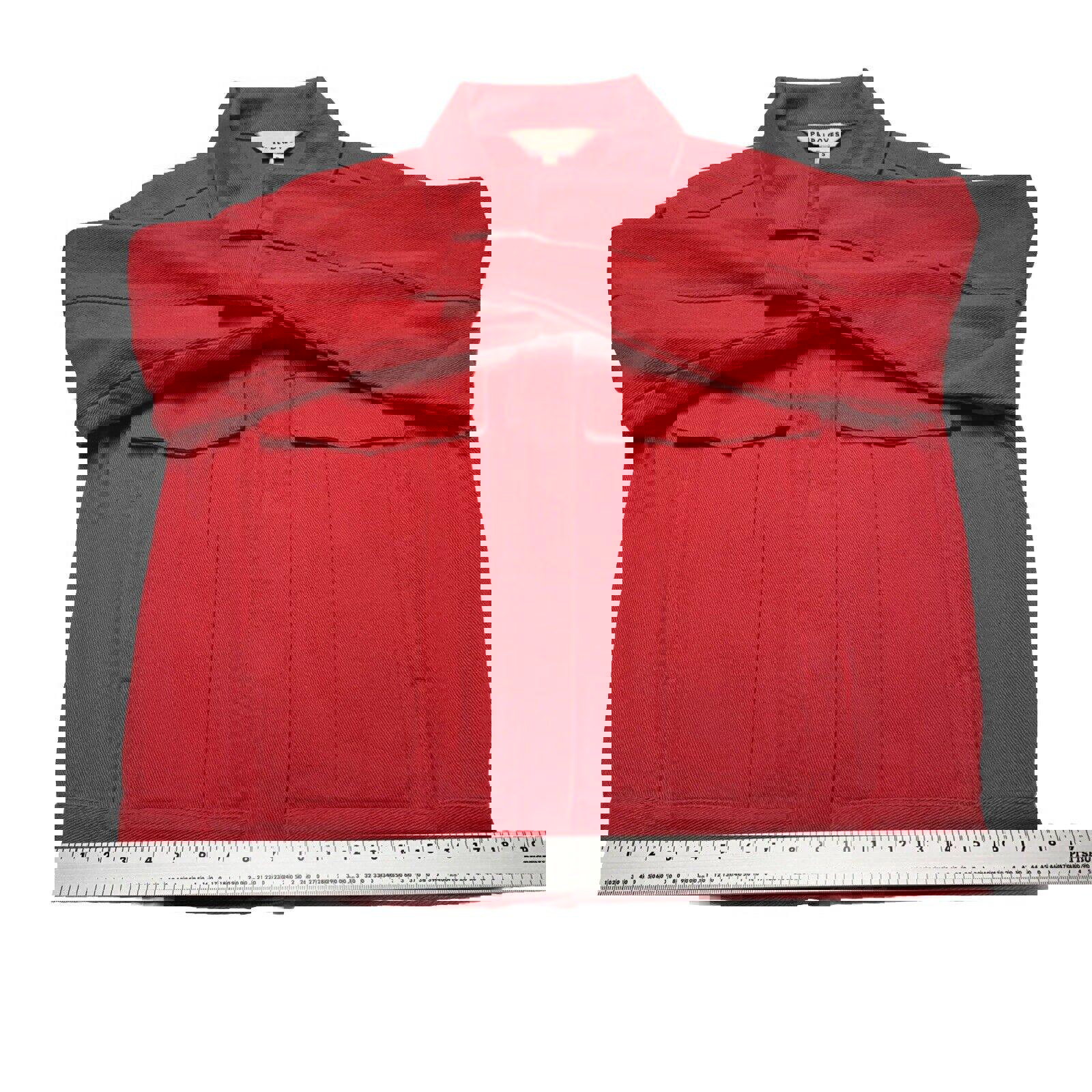 Chaqueta vaquera pequeña color arándano para mujer de Anthropologie Pepaloves