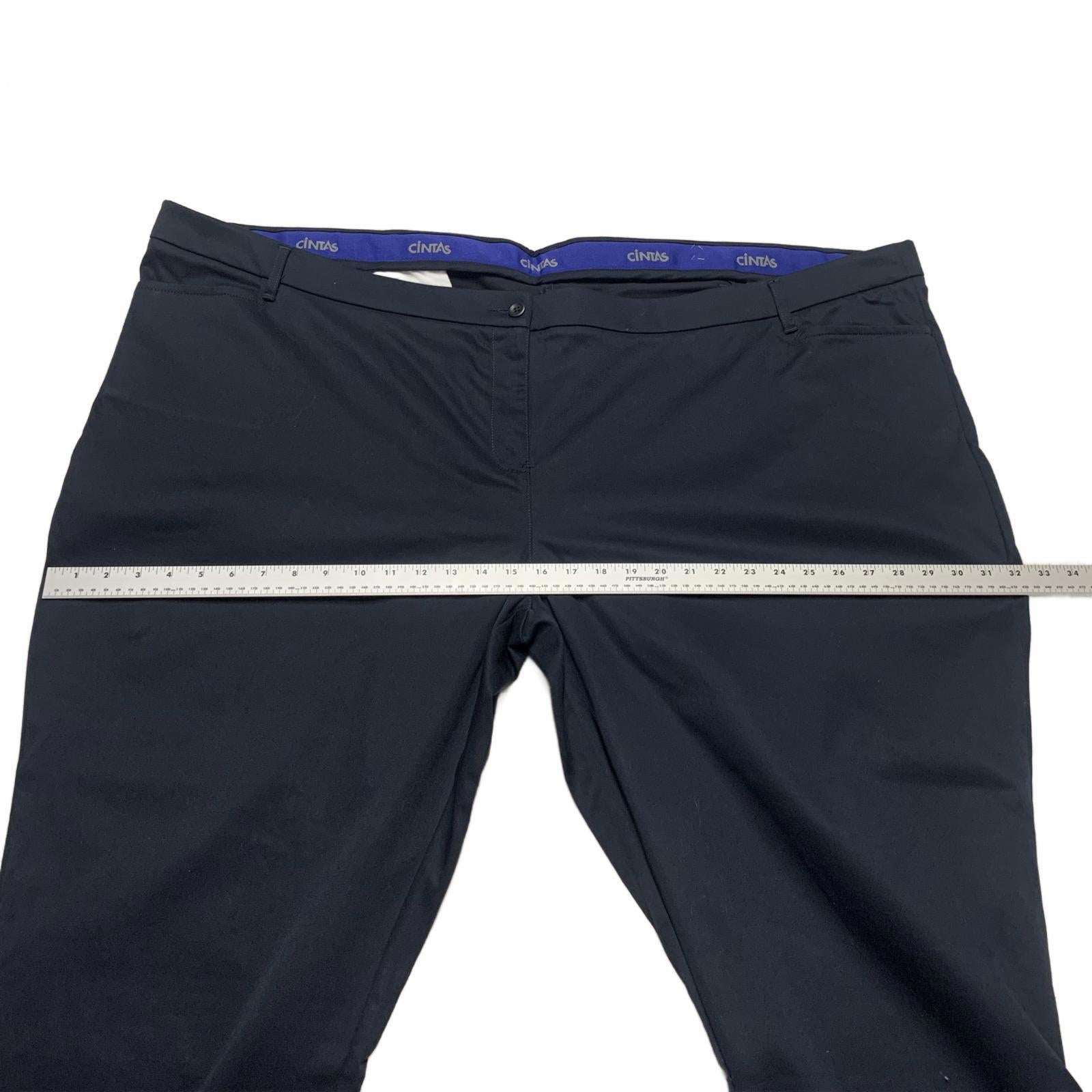 Pantalones Cintas Flex Pro para hombre, talla 4XL, ancho 60 x 31 L, azul marino, ropa de trabajo duradera