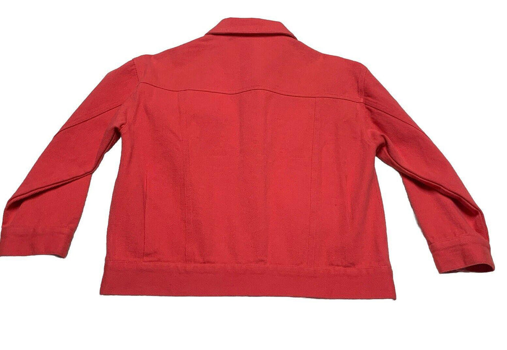 Chaqueta vaquera pequeña color arándano para mujer de Anthropologie Pepaloves