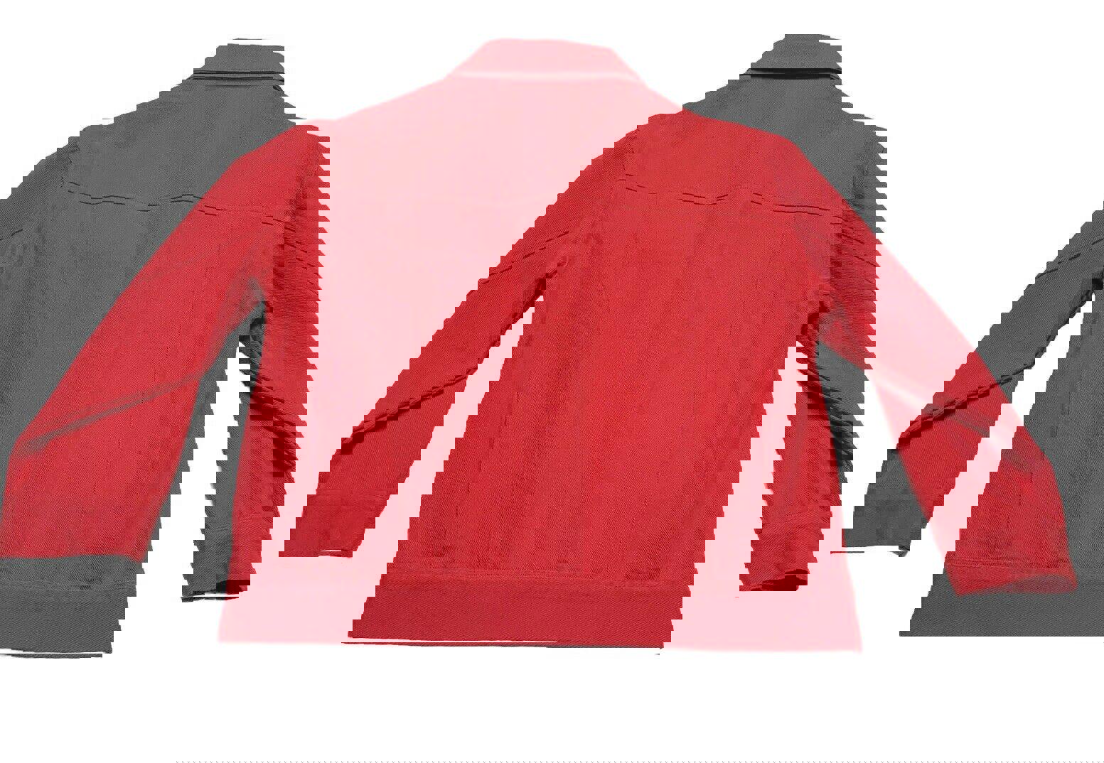 Chaqueta vaquera pequeña color arándano para mujer de Anthropologie Pepaloves