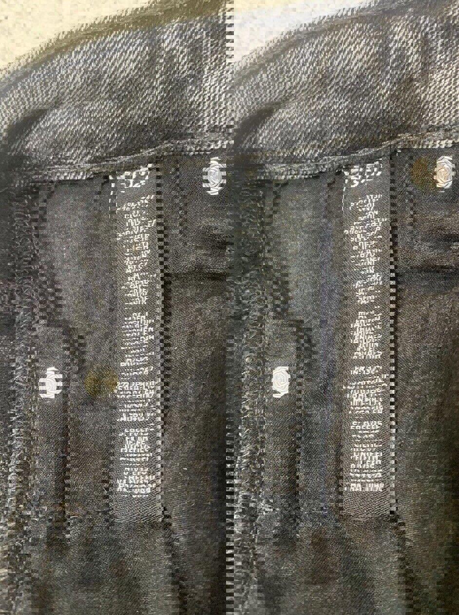 Vaqueros Kendall + Kylie para niña talla 3/27 negros The Icon de tiro alto con lavado Boo y dobladillo deshilachado